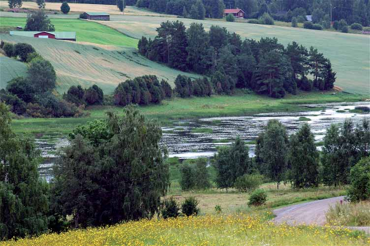 Näkymät lintutorneilta järvelle ja sitä ympäröiville laajoille peltoalueille sekä kauempana siintäviin harjumetsiin ovat osa kaunista kansallismaisemaa, johon matkailijat tulevat