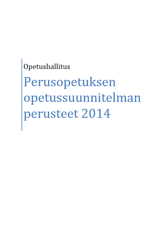 Opetushallituksen opetussuunnitelma Hyvin toimivat oppimisympäristöt edistävät vuorovaikutusta, osallistumista ja yhteisöllistä tiedon rakentamista.