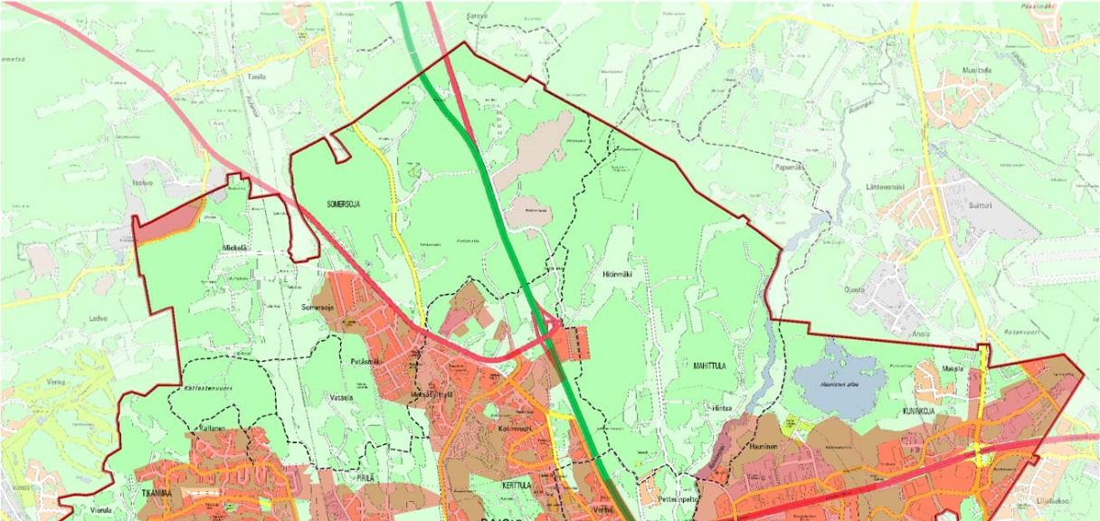 14 2.25 Tonttivaranto Kaupungilla on tällä hetkellä (06.2016) varattavissa olevia omakotitontteja noin 50 kpl eri puolilla kaupunkia.