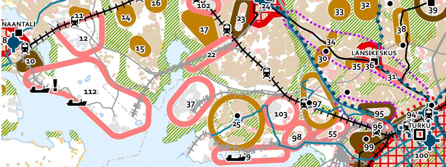 Rakennemallia on tarkoitus käyttää maakunta- ja yleiskaavoituksen lähtökohtana ja niitä palvelevana maankäytön strategiaa kuvaavana perusselvityksenä.