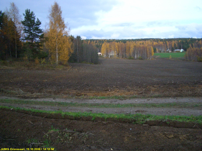 Kuvattu rinteen laelta koilliseen.