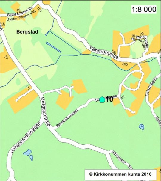 Kohde 10 10. Kohde Sijainti (WGS84) 60.03816 024.52698 Päivämäärä 20.7.