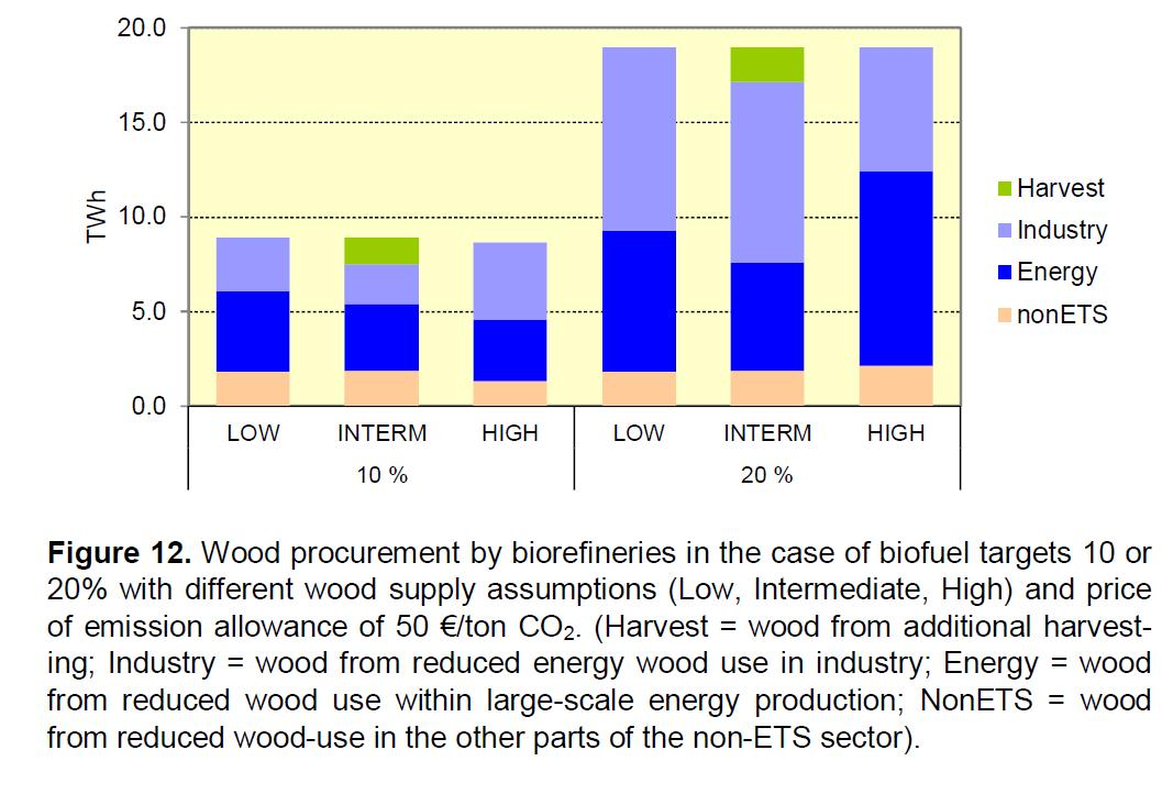 8 Adaptation of the energy system on increased wood