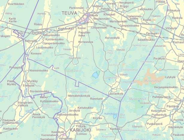 2 (12) 2 Suunnittelualue Suunnittelualue sijaitsee Etelä-Pohjanmaalla Karijoen kunnassa Teuvan ja Karijoen rajan läheisyydessä.