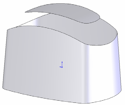6. Mallinna rautalankapiirros, jolla on sama muoto kuin kappaleen pohjalla, mutta pienempi. Leikkaa päällimmäisin pursotettu pinta Trim työkalulla tätä piirrosta käyttäen.