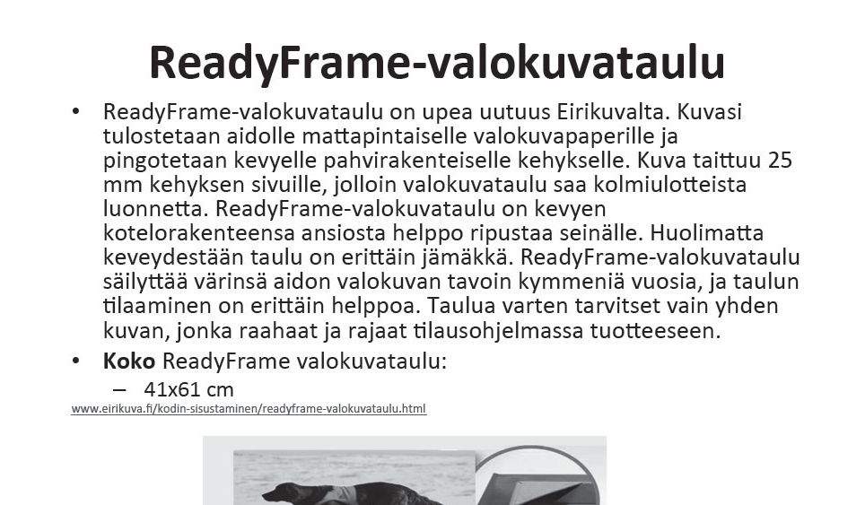 enemmän Eirikuva tulouttaa hintakompensaatiota kerhollemme.