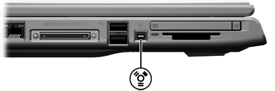 1394-laitteiden käyttäminen (vain tietyt mallit) IEEE 1394 on laitteistoliittymä, jota voidaan käyttää nopeiden multimedia- tai tallennuslaitteiden liittämiseen tietokoneeseen.