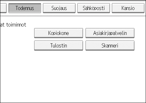 Osoitteiden ja käyttäjien tallentaminen skanneritoiminnoissa D Tarkista, että [Tallenna/Muuta] on valittu. E Paina nimeä, jonka koodin haluat rekisteröidä tai näppäile kohdenumero numeronäppäimillä.