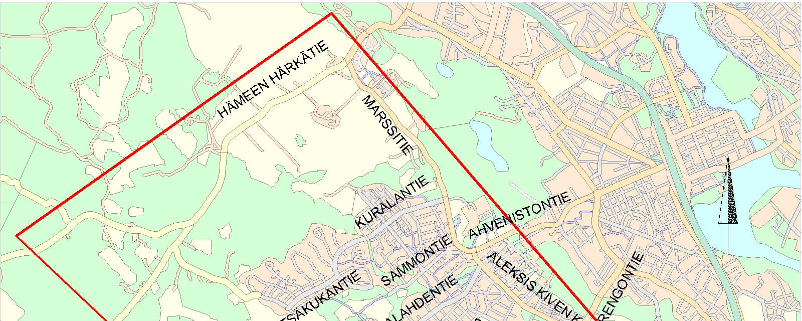 1 JOHDANTO 1.1 Selvitysalue Osayleiskaava-alue sijaitsee 3-6 kilometrin etäisyydellä Hämeenlinnan keskustasta länteen.