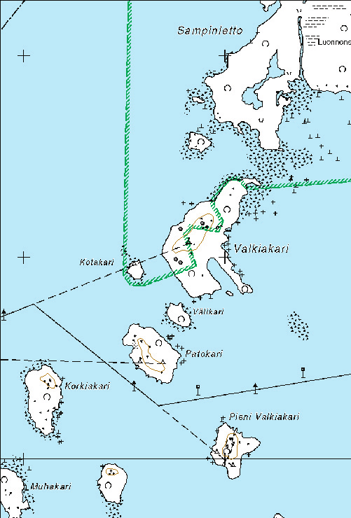 Kohdetyyppi: 17 Kivi- ja maarakenteet Copyright: Metsähallitus 2008 Maanmi