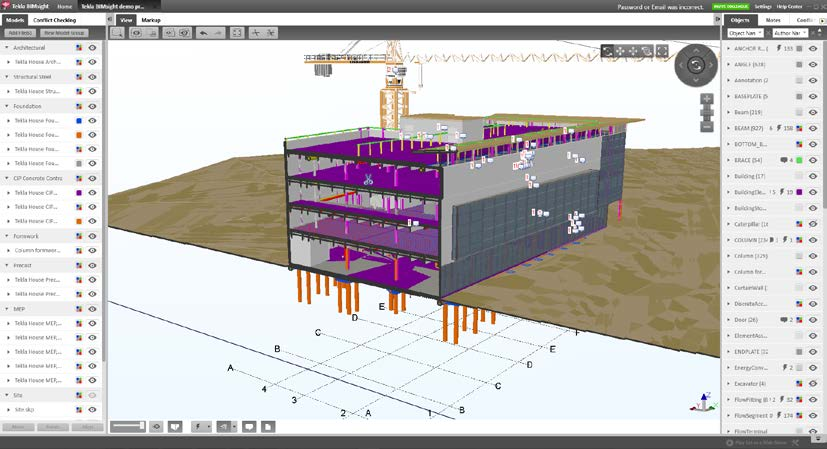 9 (31) 2.2 Tekla BIMsight Tekla BIMsight on rakennusalan ammattikäyttöön tarkoitettu BIM-yhteistyökalu.