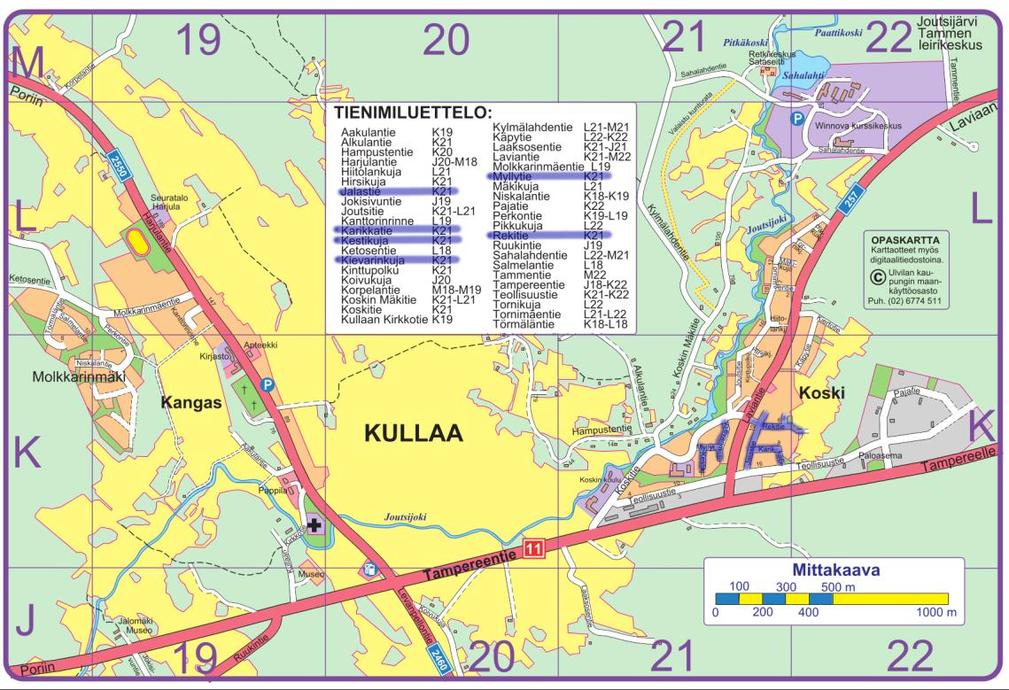 Liite 1: Kartat