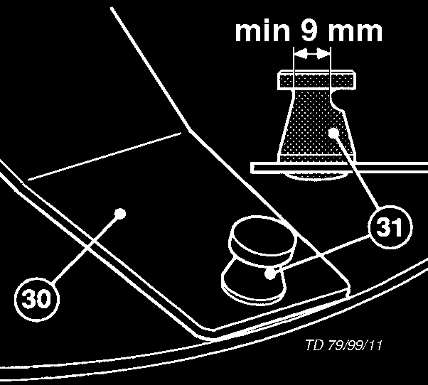 Säätäminen Traktorin hydrauliikka on säädettävä siten, että kone pystyy mukautumaan maan epätasaisuuksiin. - Nivelakselin (GW) asennon tulee olla niittämisen aikana suunnilleen vaakasuorassa.