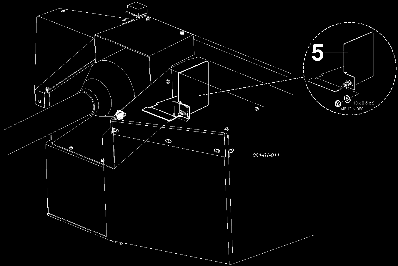 Asento A = vapautettu Asento B = lukittu Ruuvaus vuosimallista 2004 lähtien. Irrota ruuvi (S).