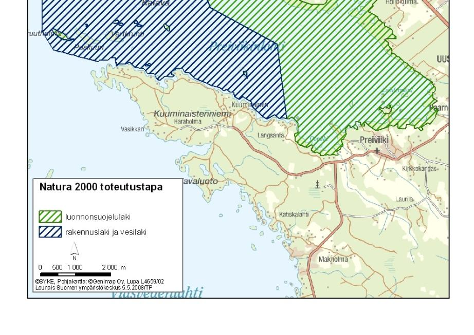 Valtion maista ei toistaiseksi ole perustettu luonnonsuojelualueita.