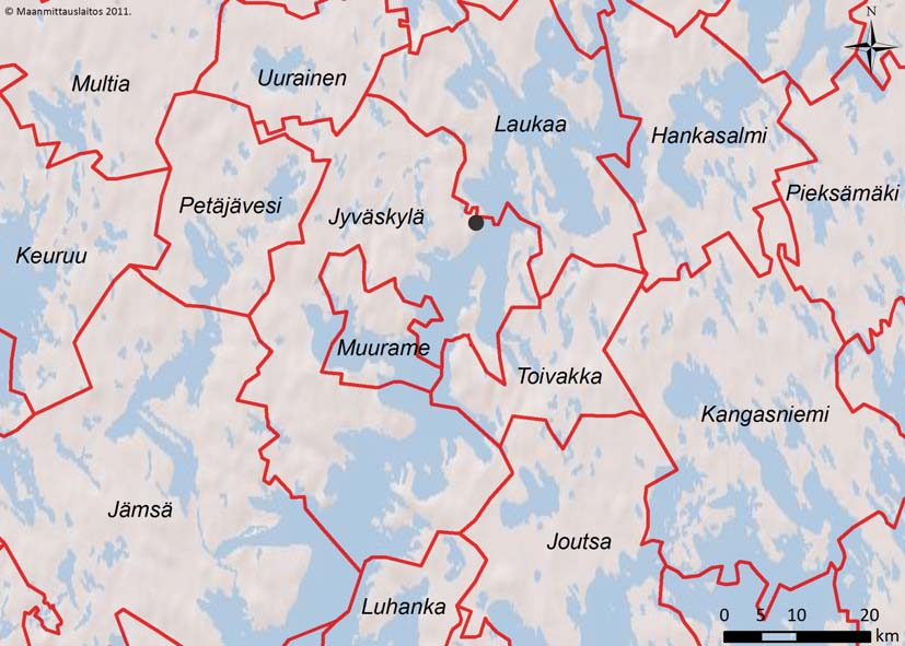 Jyväskylän kaupunki 7 3 HANKKEEN KUVAUS 3.1 Hankkeesta vastaava Ympäristövaikutusten arviointimenettelyssä hankkeesta vastaava on Jyväskylän kaupunki.