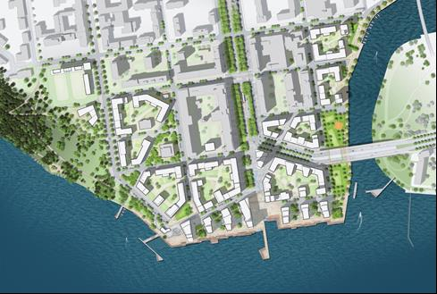 Eteläpuiston ja sen lähialueiden suunnittelukilpailu, Seelake, jaettu ensimmäinen sija, 2014 Eteläpuiston ja sen lähialueiden suunnittelukilpailu, Sunny Side of the City, jaettu