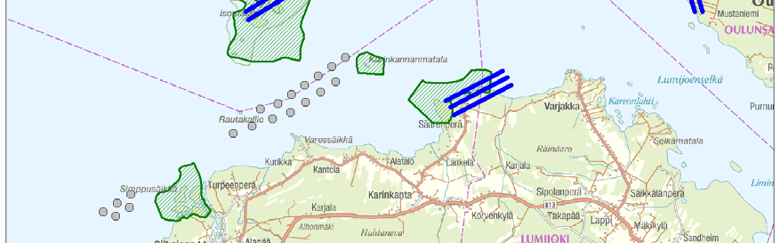 Säärenperän Natura-alueen kokonaispintaala on 424 hehtaaria.