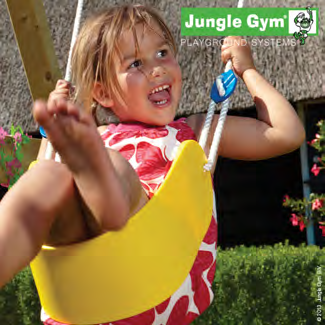 805-102 5685900 Keinu muovi 1 / 5 Jungle Gym Sling Swing Kevyt keinuistuin. Toimitukseen sisältyy köysilukko, mutta ei köyttä eikä koukkuja.   Sivu 31 ulos 61