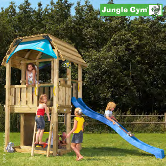 eteenpäin kokoonpanossa. Helppoa ja Sis. liukumäen, ei sis. työkaluja. 805-276 5194455 XL 1 Jungle Gym "Barn", KOKONAISUUS leikkitornin kokoamiseen tarvittavat osat.