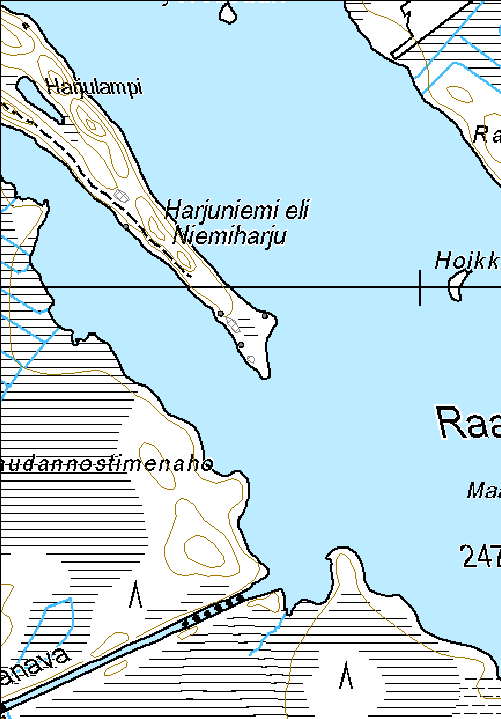 13 Ympäristön 0 Ei määritelty Kohdetyyppi: 1 Asuinpaikat Copyright: Metsähallitus 2008