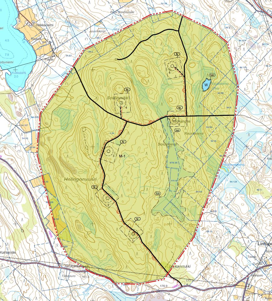 FCG SUUNNITTELU JA TEKNIIKKA OY Kaavaselostus 24 (60) 8.