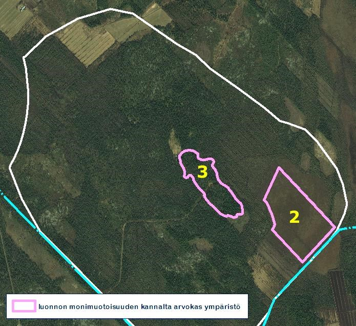 Luonnon monimuotoisuuden kannalta arvokkaat ympäristöt 2.