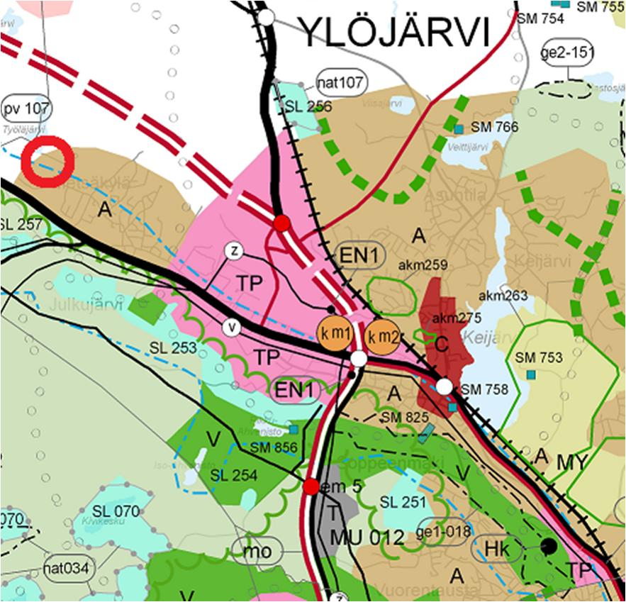 Tavoitteet Asemakaavan tavoitteena on laajentaa pientalovaltaista asuntoaluetta Metsäkyläntien länsipuolelle.