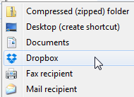 19 Dropbox-sovelluksella on mahdollista siirtää mikä tahansa tiedosto Dropboxkansioon vain muutamalla klikkauksella.