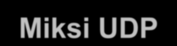 Miksi UDP-tarkistussumma Kaikki linkkikerrokset eivät suorita tarkistuksia! Ethernet huolehtii kyllä Huom. IP checksum vain otsakkeelle (ei datalle!