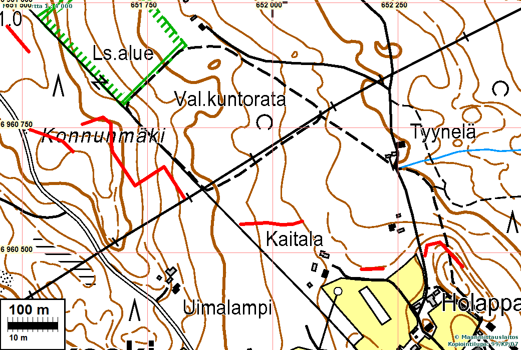 14 KONTIOLAHTI 69 TERTTULANVAARA Mjtunnus: Rauh.lk: 2 Ajoitus: Laji: historiallinen varustus: 1. ms.