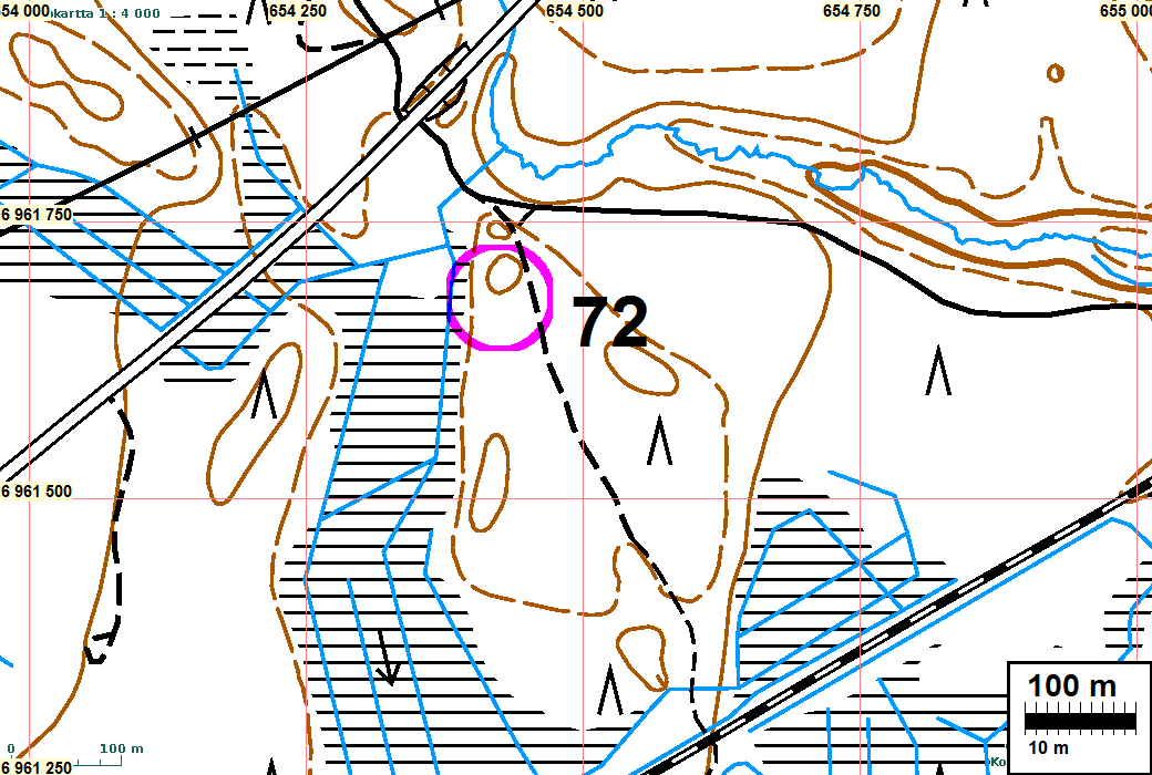 19 P: 6964 598 I: 3654 658 Sijainti: Huomiot: Paikka sijaitsee Kontiolahden kirkosta 9,0 km itään.