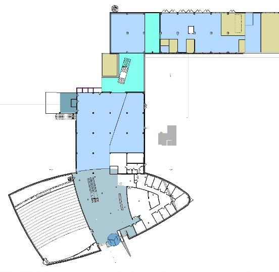 OPETUSTILAT YHDYSKÄYTÄVÄ MONIKÄYTTÖAULAT HUB I -RV1, 3.