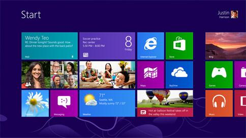 26 Kuva 14. Microsoft Windows 8 käyttöjärjestelmän käyttöliittymä 3.3 Käytettävyys Sovelluksen käytettävyydellä (eng.