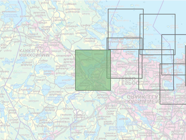 Helsingin ja Espoon meitulvakatta Tulvavaaa- ja tulvaiskikatta, meitulva, 1/1a (1 %) 1, m (N )