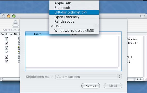 10 Verkkotulostus Macintosh - käyttöjärjestelmässä 10 Yleistä 10 Tässä luvussa kerrotaan, miten BR-Script 3 -kirjoitinohjain (PostScript 3 -emulointi) määritetään verkossa, kun käyttöjärjestelmä on