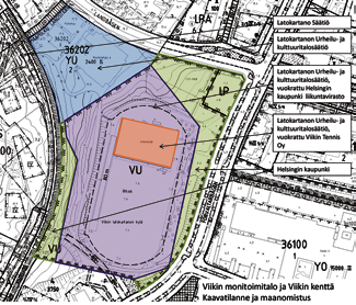 Viikin monitoimitalon ja urheilukentän alue uudistuvat lähivuosina.