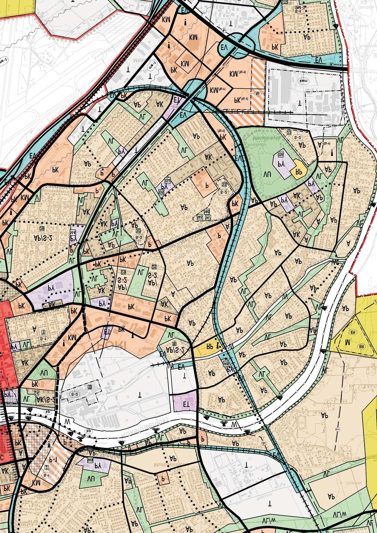 Liie KANTAKAUPUNGN YLESKAAVA
