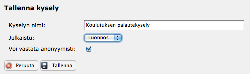 Mikäli linkität kyselyn tapahtumaasi ja lähetät kyselyn linkin Lyy#n kauua vies#nä esim. ilmoiuautuneille, kohdentuvat vastaukset heidän #etoihin.