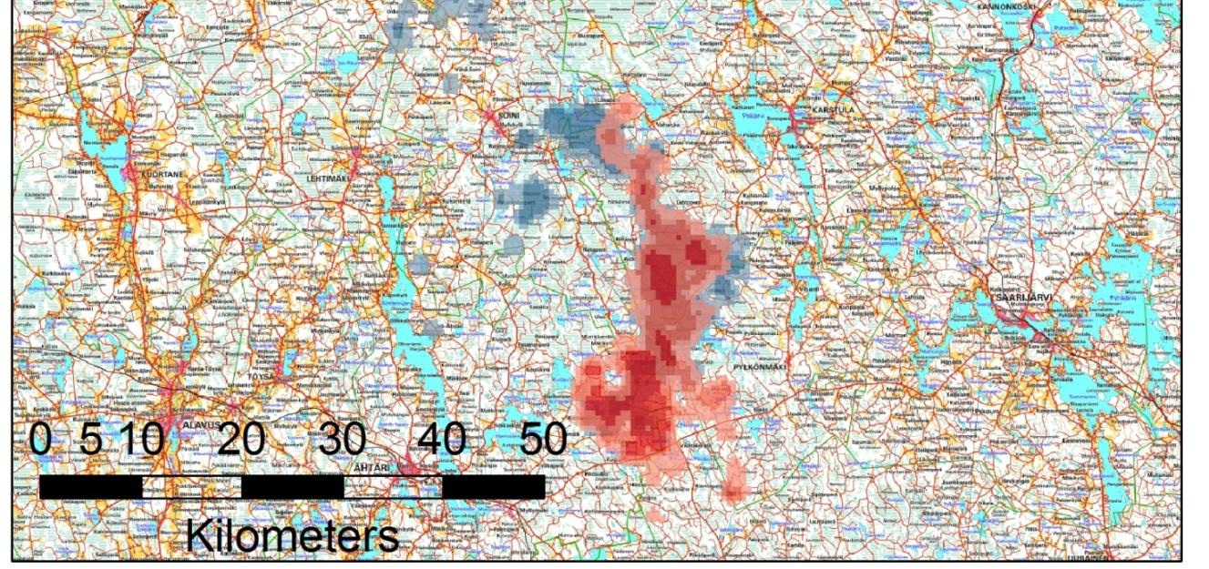 Koska hankealue poistuisi riistatalouden piiristä