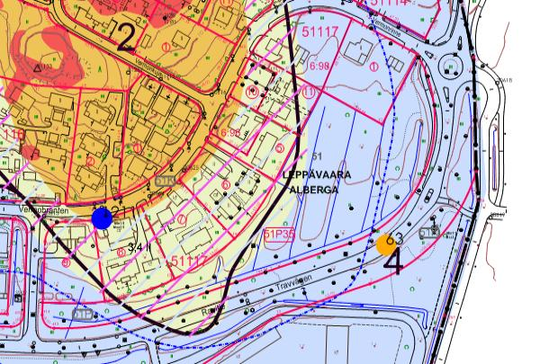 8 (17) Kuva: Ote Espoon maaperäkartasta Espoon kaupunki. Kaavamuutosalueen maaperä on pääosin vaikeasti rakennettavaa savialuetta (4).