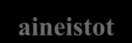 Tutkimusalueet,