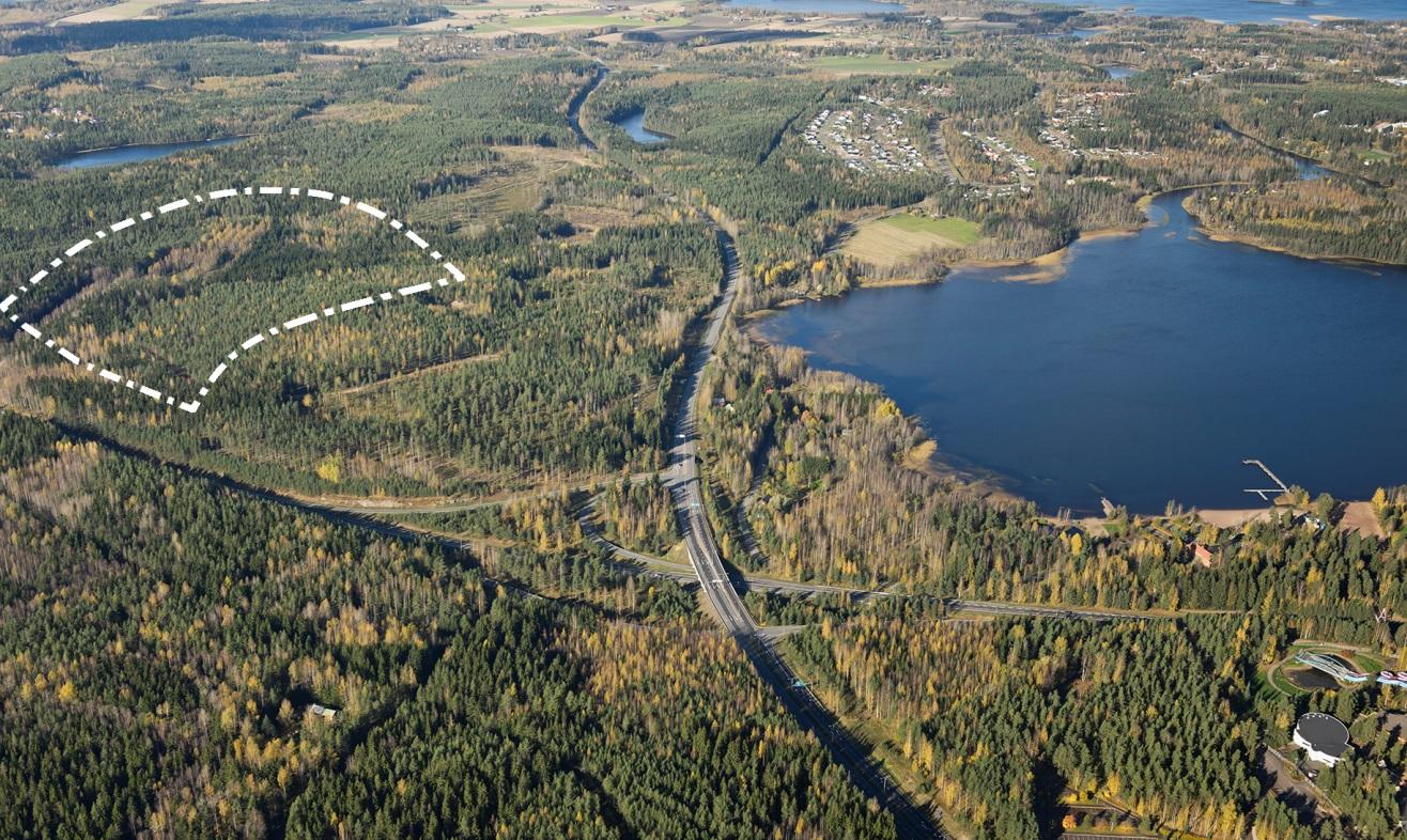 Kouvolan kaupunki, puhtaiden ylijäämämaiden läjitysalueen YVA-selostus 17 maankaatopaikkaan saa vuosittain sijoittaa ylijäämämaita alle 50 000 tonnia ja maankaatopaikan koko toiminnan aikana enintään