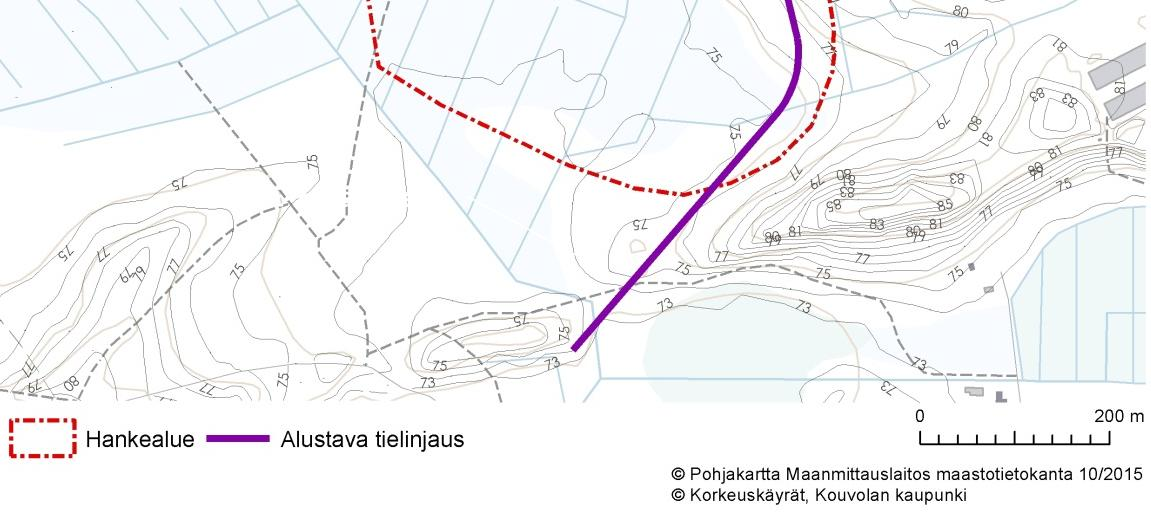 VE 1 arvioidut vaikutukset 12.5.1 VE 1 Joutsenenpesänkallion vaikutukset kohdistuvat vain hankealueelle.