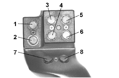 Kytke ohjaussauvan pistoke (Kuva 128/3) ohjausyksikön AMATRON + Sub-D-koskettimeen Kuva 128 7.