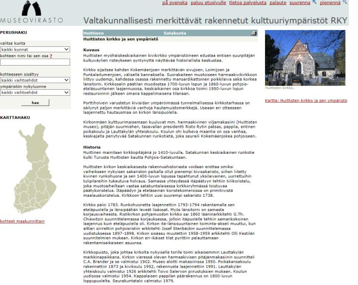 Valtakunnallisesti merkittävät rakennetut kulttuuriympäristöt, Museovirasto 2009 (RKY2009) - Valtakunnallisesti merkittävät rakennetut kulttuuriympäristöt, Museovirasto 2009, (RKY2009) on