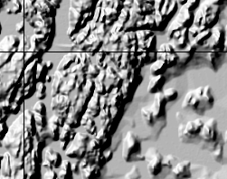 Example: Fields Elevation Maanpinnan korkeus (visualisointi: