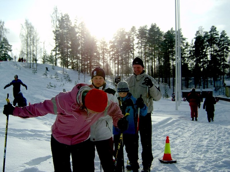Tandemhiihtoa