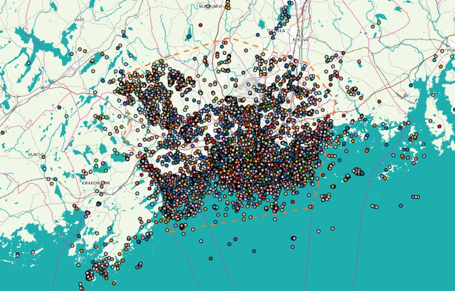 27 000 paikannusta Helsingin seudulla - satoja pieniä tarinoita Ehkä kaikista tärkein asia kotikaupungissani! The sea is actually the best thing about Helsinki.