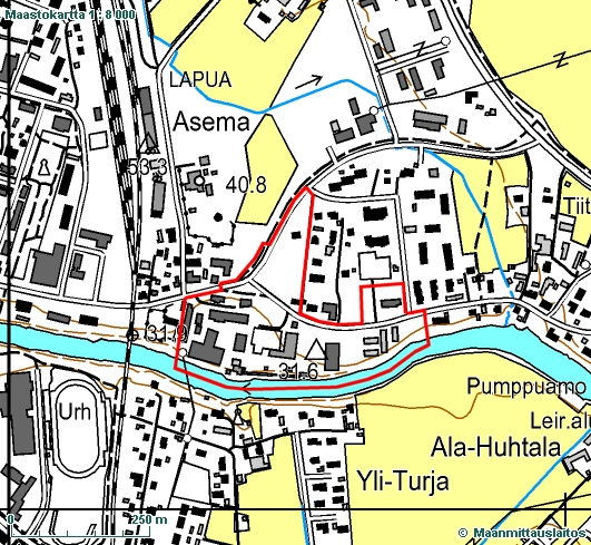 Kuva 2. Asemakaavan muutos- ja laajennusalueen rajaus. 2. YHTEYSHENKILÖT Asemakaava toteutetaan konsulttitoimeksiantona.